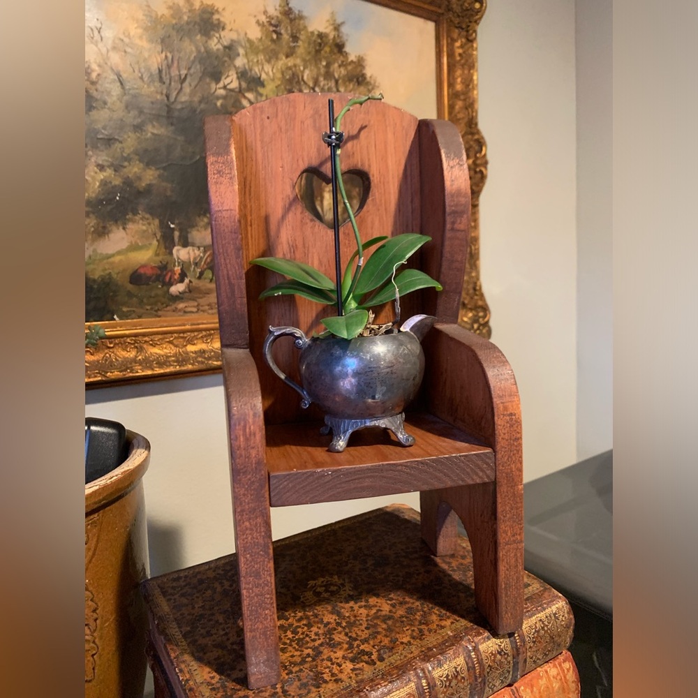 Wood Doll or Plant 14” Stand